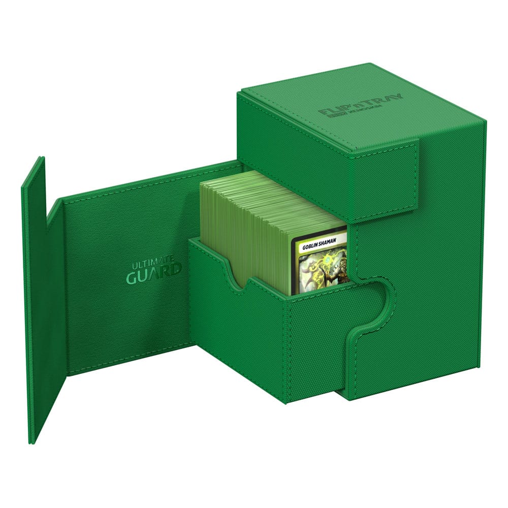 Ultimate Guard Flip`n`Tray 133+ XenoSkin Grün - Versand: 5-7 Tage nach Bestellung