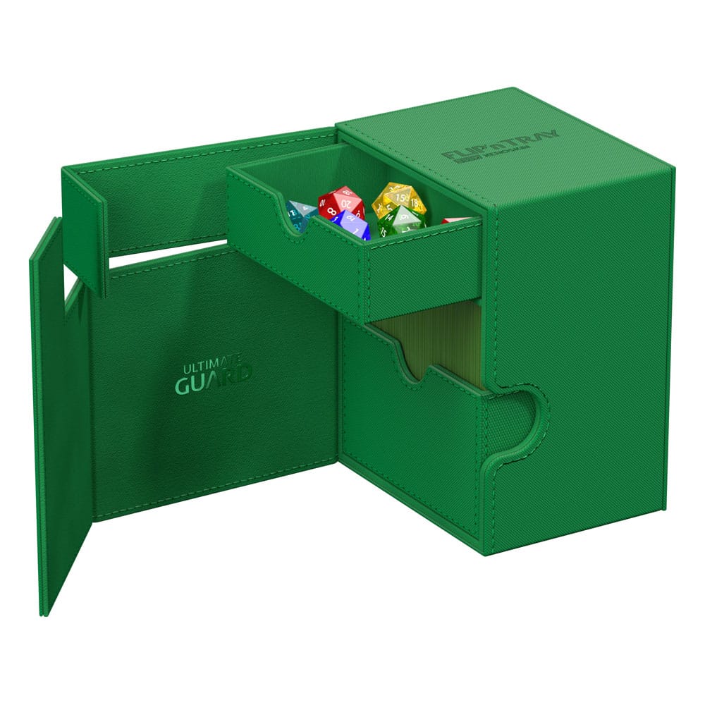Ultimate Guard Flip`n`Tray 133+ XenoSkin Grün - Versand: 5-7 Tage nach Bestellung