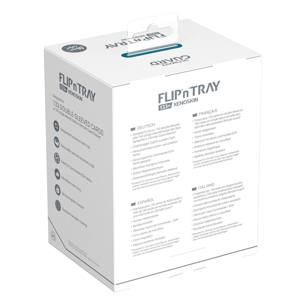 Ultimate Guard Flip`n`Tray 133+ XenoSkin Petrol - Versand: 5-7 Tage nach Bestellung