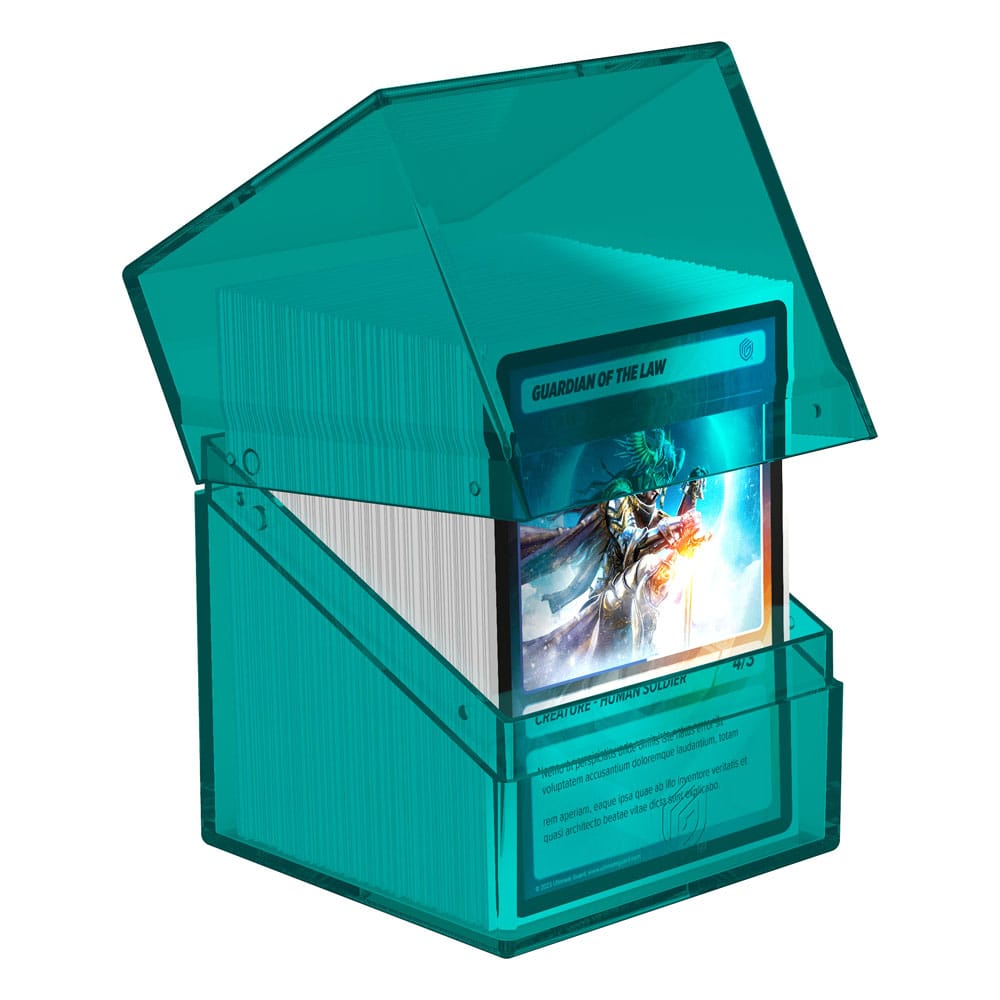 Ultimate Guard Boulder 100+ Clear - Malachite - Versand: 5-7 Tage nach Bestellung