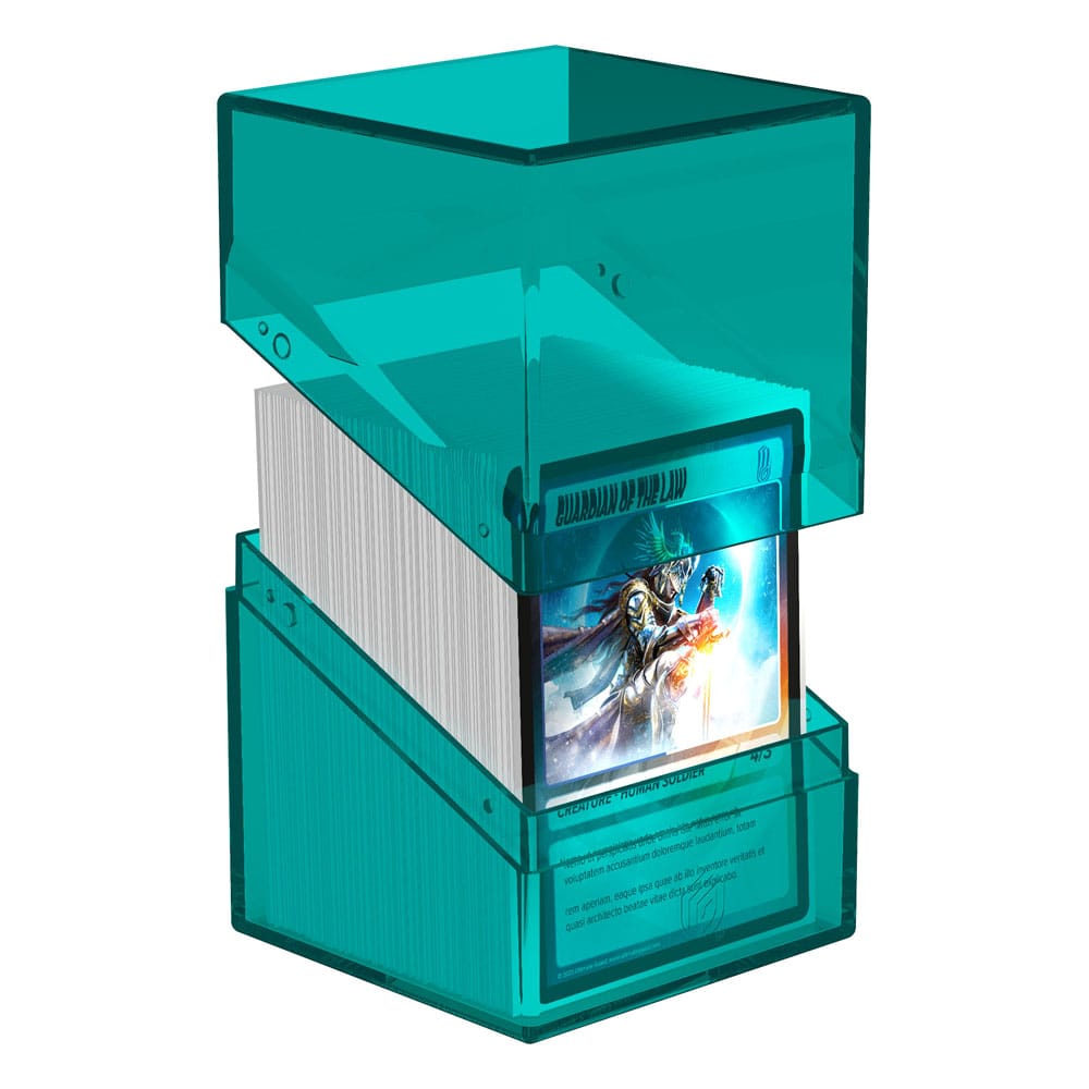 Ultimate Guard Boulder 100+ Clear - Malachite - Versand: 5-7 Tage nach Bestellung