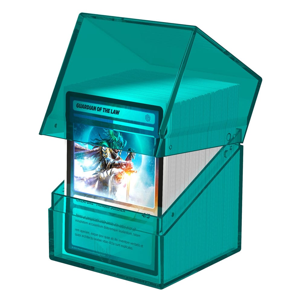 Ultimate Guard Boulder 100+ Clear - Malachite - Versand: 5-7 Tage nach Bestellung
