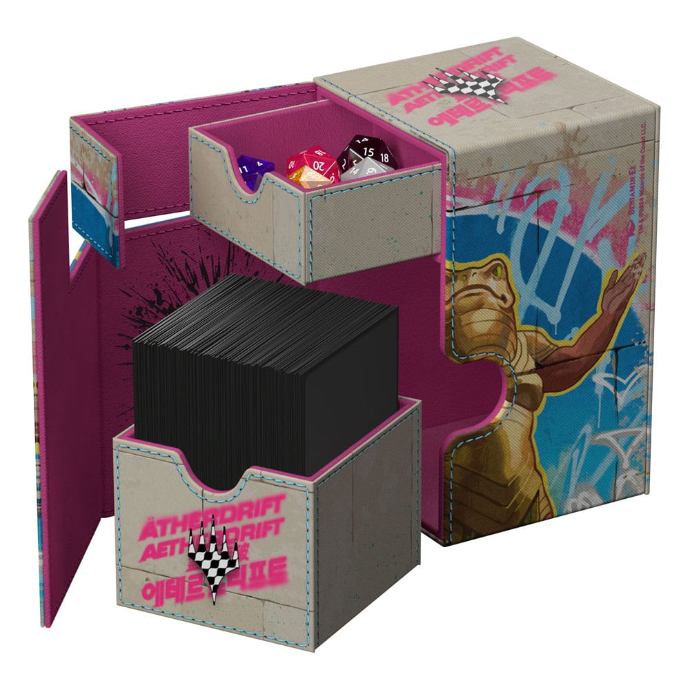 Ultimate Guard Flip'n'Tray 100+ Xenoskin Magic: The Gathering "Aetherdrift" - Sab-Sunen, Luxa Embodied - Versand: 5-7 Tage nach Bestellung