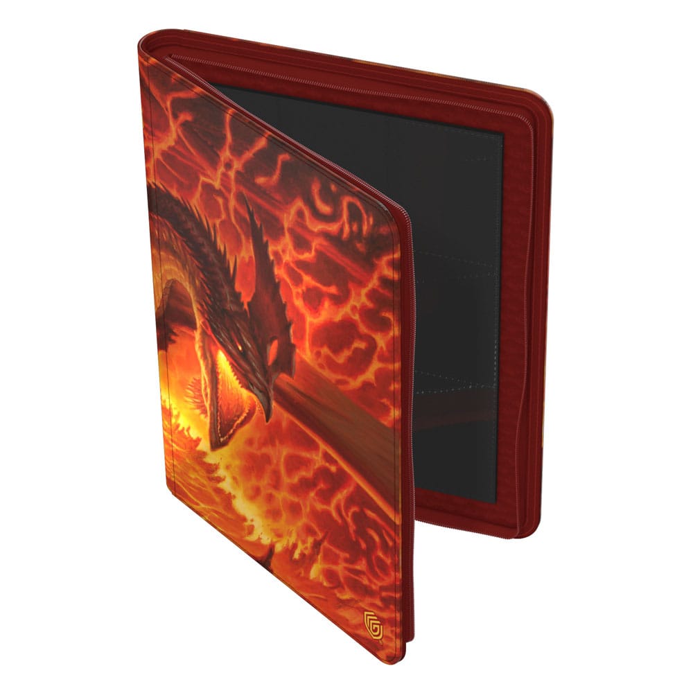 Ultimate Guard Zipfolio 360 Xenoskin Magic: The Gathering "Tarkir: Dragonstorm" -  Magmatic Hellkite - Versand: 5-7 Tage nach Bestellung