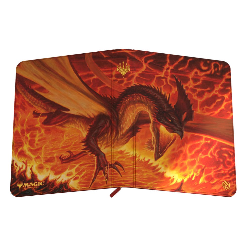 Ultimate Guard Zipfolio 360 Xenoskin Magic: The Gathering "Tarkir: Dragonstorm" -  Magmatic Hellkite - sofort verfügbar