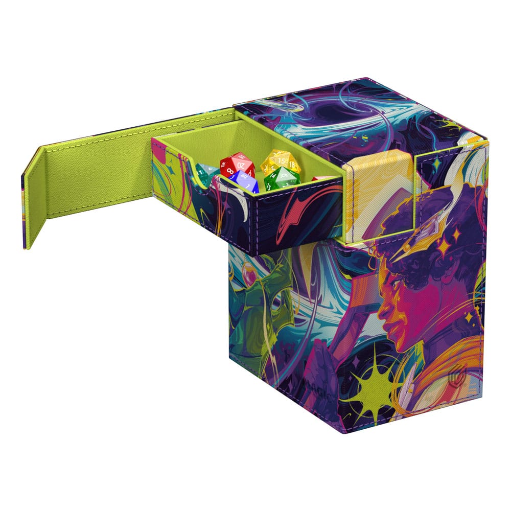 Ultimate Guard Flip'n'Tray 133+ Xenoskin Magic: The Gathering "Edge of Eternities" - Haliya and Tezzeret - Versand: 5-7 Tage nach Bestellung