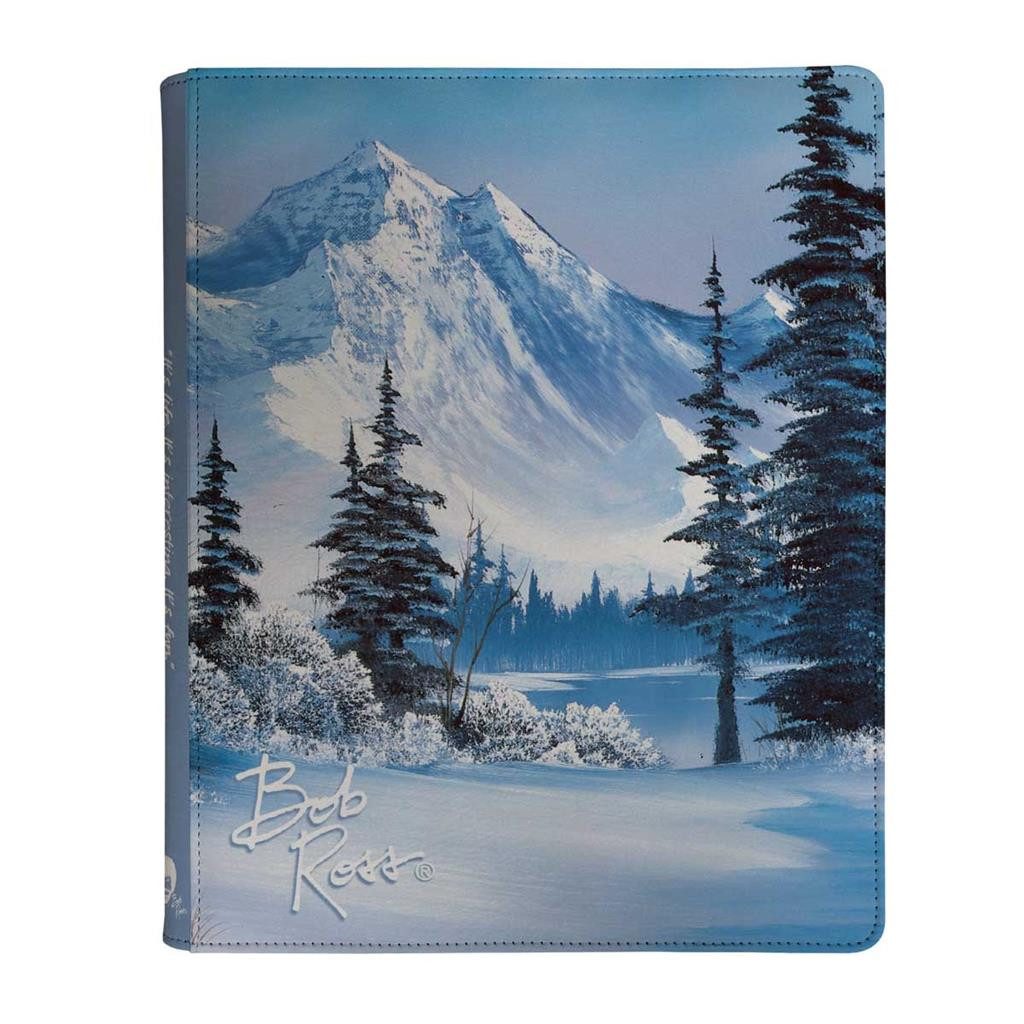 UP - Bob Ross: 9-Pocket Zippered PRO-Binder: Winter Paradise - sofort lieferbar