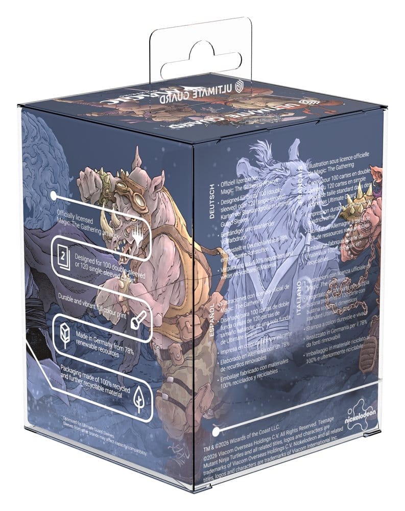Ultimate Guard RTE Boulder 100+ Magic: The Gathering | Teenage Mutant Ninja Turtles - Technodrome Battle - Versand: 7 Tage nach Bestellung