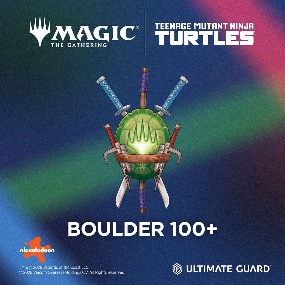 Ultimate Guard Boulder 100+ Magic: The Gathering | Teenage Mutant Ninja Turtles - Turtle Lair - Versand: 7 Tage nach Bestellung