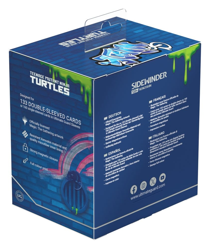 Ultimate Guard Sidewinder 133+ Xenoskin Magic: The Gathering | Teenage Mutant Ninja Turtles - Sewer Walls - Versand: 7 Tage nach Bestellung