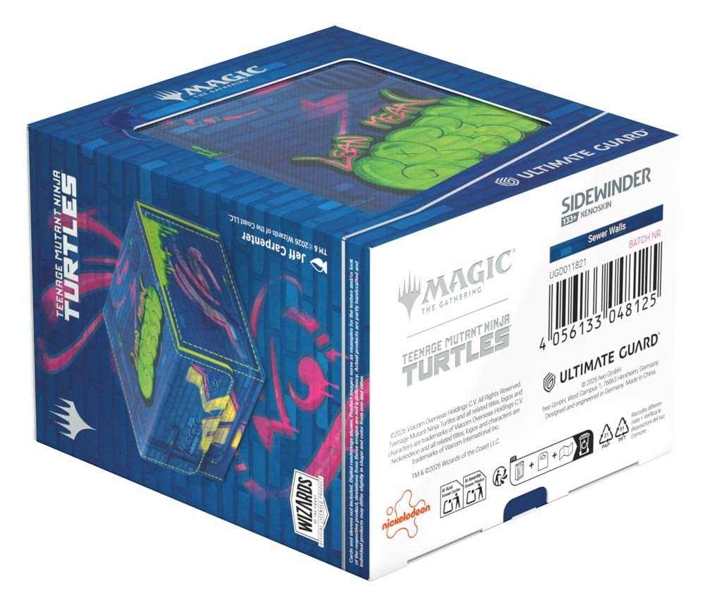 Ultimate Guard Sidewinder 133+ Xenoskin Magic: The Gathering | Teenage Mutant Ninja Turtles - Sewer Walls - Versand: 7 Tage nach Bestellung