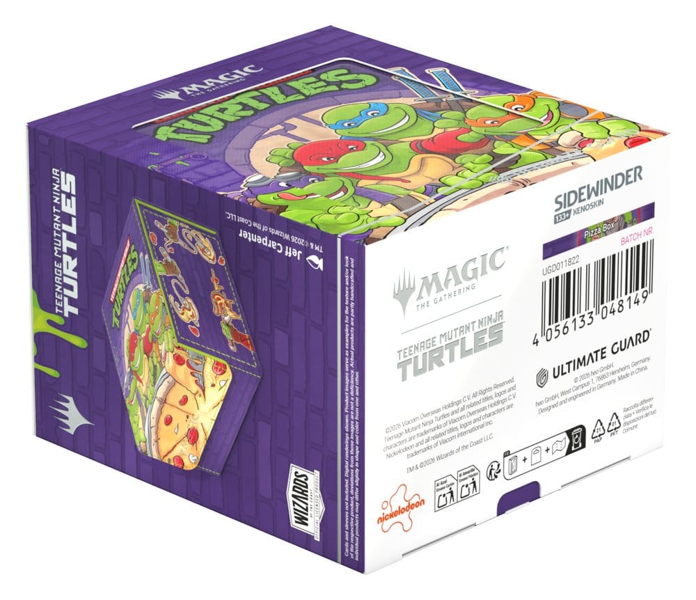 Ultimate Guard Sidewinder 133+ Xenoskin Magic: The Gathering | Teenage Mutant Ninja Turtles - Pizza Box - Versand: 7 Tage nach Bestellung