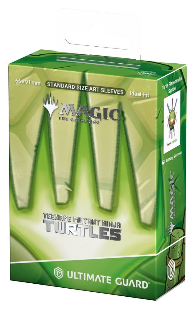 Ultimate Guard Art Sleeves Magic: The Gathering | Teenage Mutant Ninja Turtles - Turtle Planeswalker Symbol - Versand: 7 Tage nach Bestellung