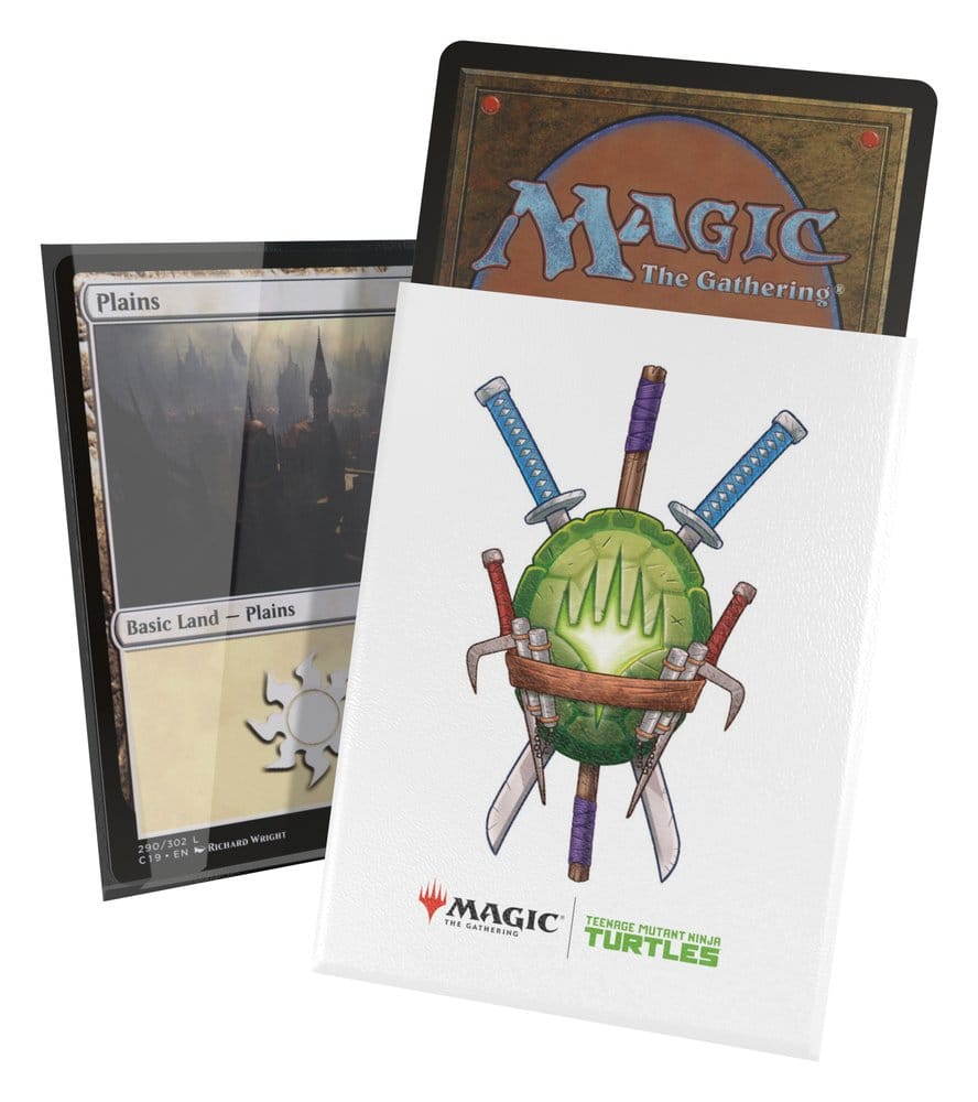 Ultimate Guard Art Sleeves Magic: The Gathering | Teenage Mutant Ninja Turtles - Turtle Planeswalker Symbol - Versand: 7 Tage nach Bestellung