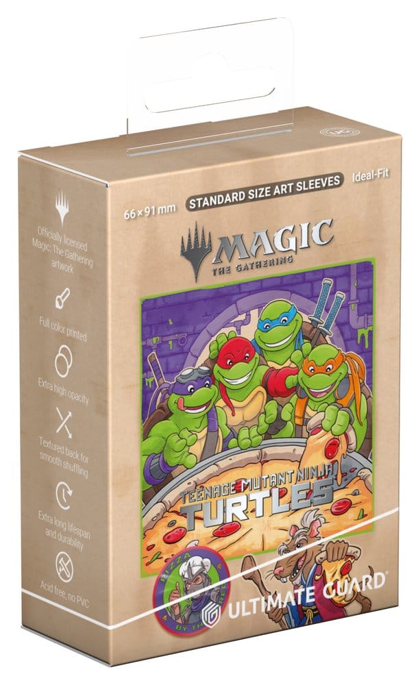 Ultimate Guard Art Sleeves Magic: The Gathering | Teenage Mutant Ninja Turtles - Pizza Box - Versand: 7 Tage nach Bestellung