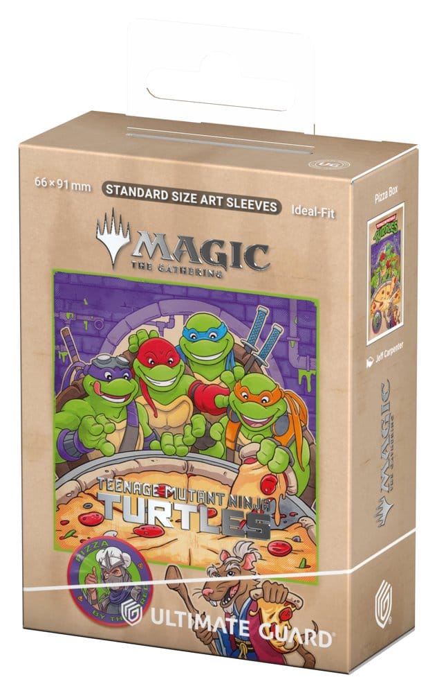 Ultimate Guard Art Sleeves Magic: The Gathering | Teenage Mutant Ninja Turtles - Pizza Box - Versand: 7 Tage nach Bestellung