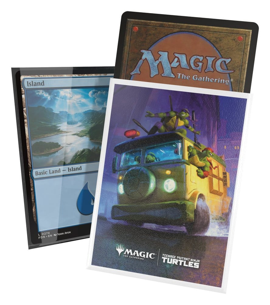 Ultimate Guard Art Sleeves Magic: The Gathering | Teenage Mutant Ninja Turtles - Turtle Van - Versand: 7 Tage nach Bestellung