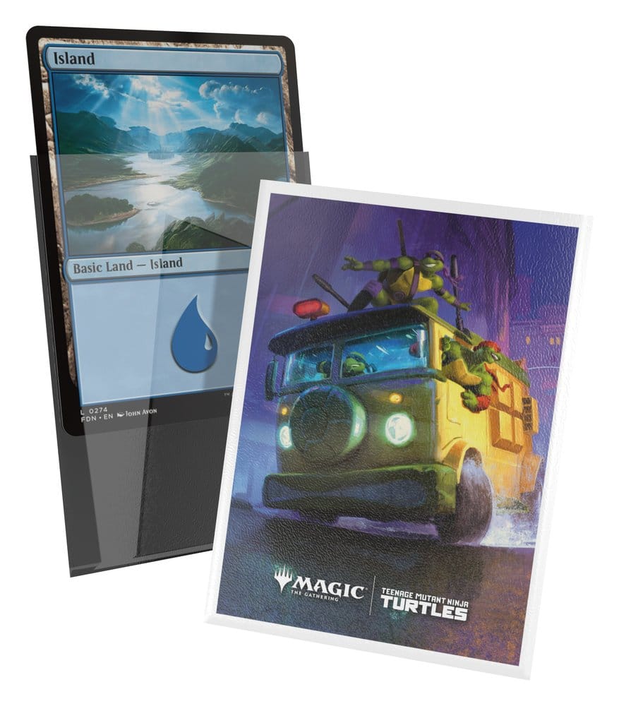 Ultimate Guard Art Sleeves Magic: The Gathering | Teenage Mutant Ninja Turtles - Turtle Van - Versand: 7 Tage nach Bestellung