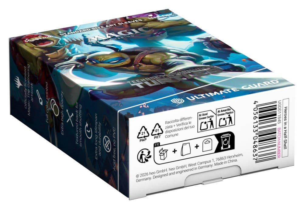 Ultimate Guard Art Sleeves Magic: The Gathering | Teenage Mutant Ninja Turtles - Heroes in a Half Shell - Versand: 7 Tage nach Bestellung