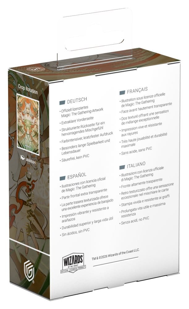 Ultimate Guard Art Sleeves Magic: The Gathering "Secrets of Strixhaven" - Crop Rotation - Versand: 7 Tage nach Bestellung
