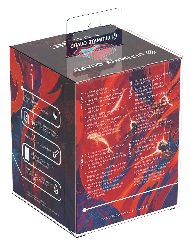 Ultimate Guard RTE Boulder 100+ Magic: The Gathering "Secrets of Strixhaven" - Prismari - Versand: 7 Tage nach Bestellung
