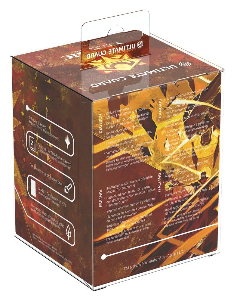 Ultimate Guard RTE Boulder 100+ Magic: The Gathering "Secrets of Strixhaven" - Lorehold - Versand: 7 Tage nach Bestellung
