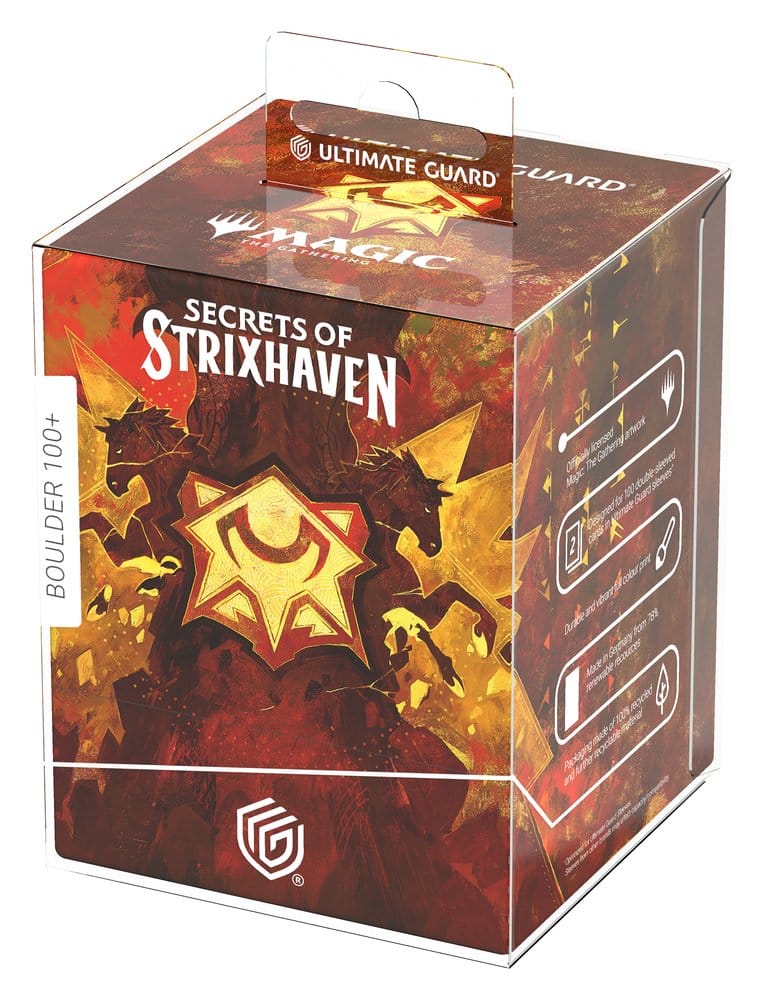 Ultimate Guard RTE Boulder 100+ Magic: The Gathering "Secrets of Strixhaven" - Lorehold - Versand: 7 Tage nach Bestellung