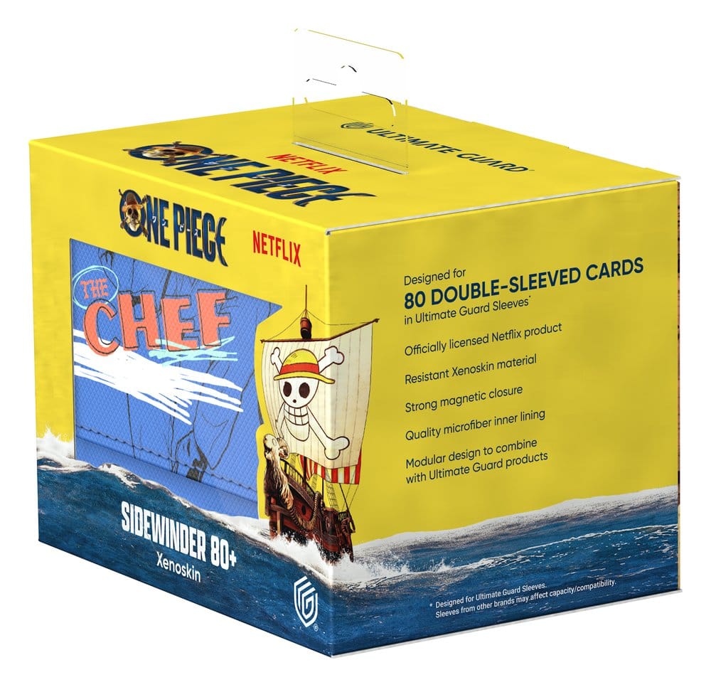 Ultimate Guard Sidewinder 80+ Xenoskin NETFLIX ONE PIECE - Sanji - Versand: 7 Tage nach Bestellung