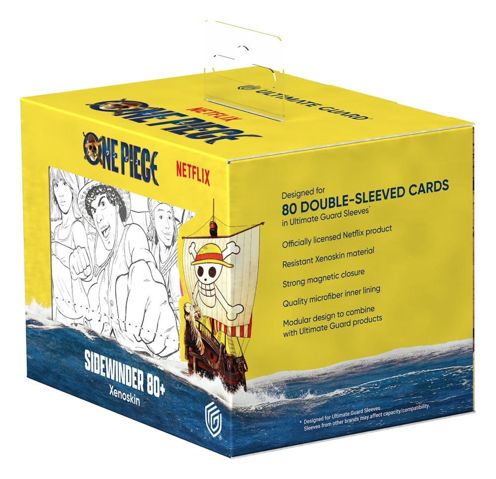 Ultimate Guard Sidewinder 80+ Xenoskin NETFLIX ONE PIECE - Sketch - Versand: 7 Tage nach Bestellung