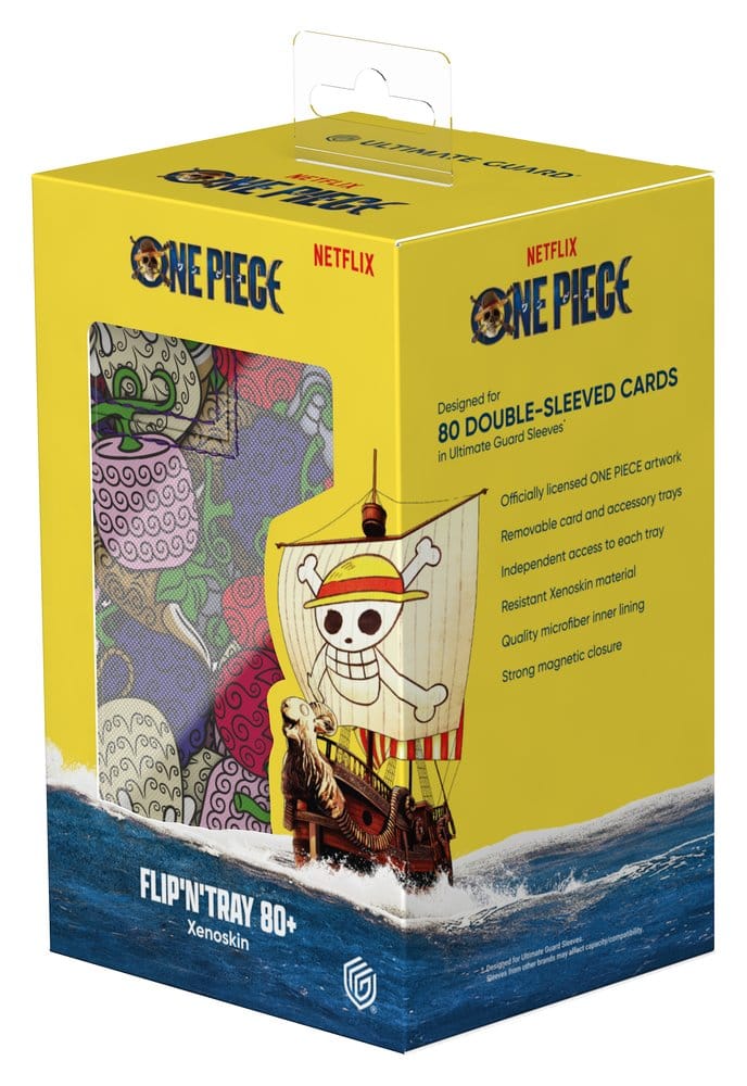 Ultimate Guard Flip'n'Tray 80+ Xenoskin One Piece - Devil Fruits - Preorder - ETA: 20.07.2026
