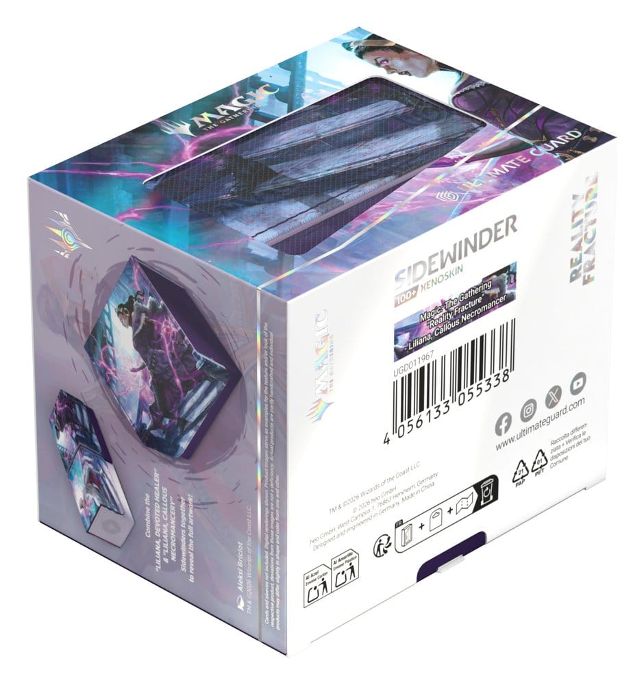 Ultimate Guard Sidewinder 100+ Xenoskin Magic: The Gathering "Reality Fracture" - Liliana, Callous Necromancer - Versand: 7 Tage nach Bestellung