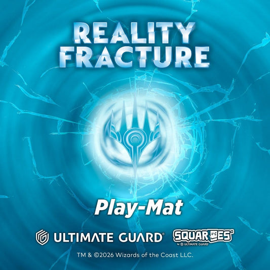 Ultimate Guard Play-Mat Magic: The Gathering "Reality Fracture" - Blue Uncommon - Versand: 7 Tage nach Bestellung
