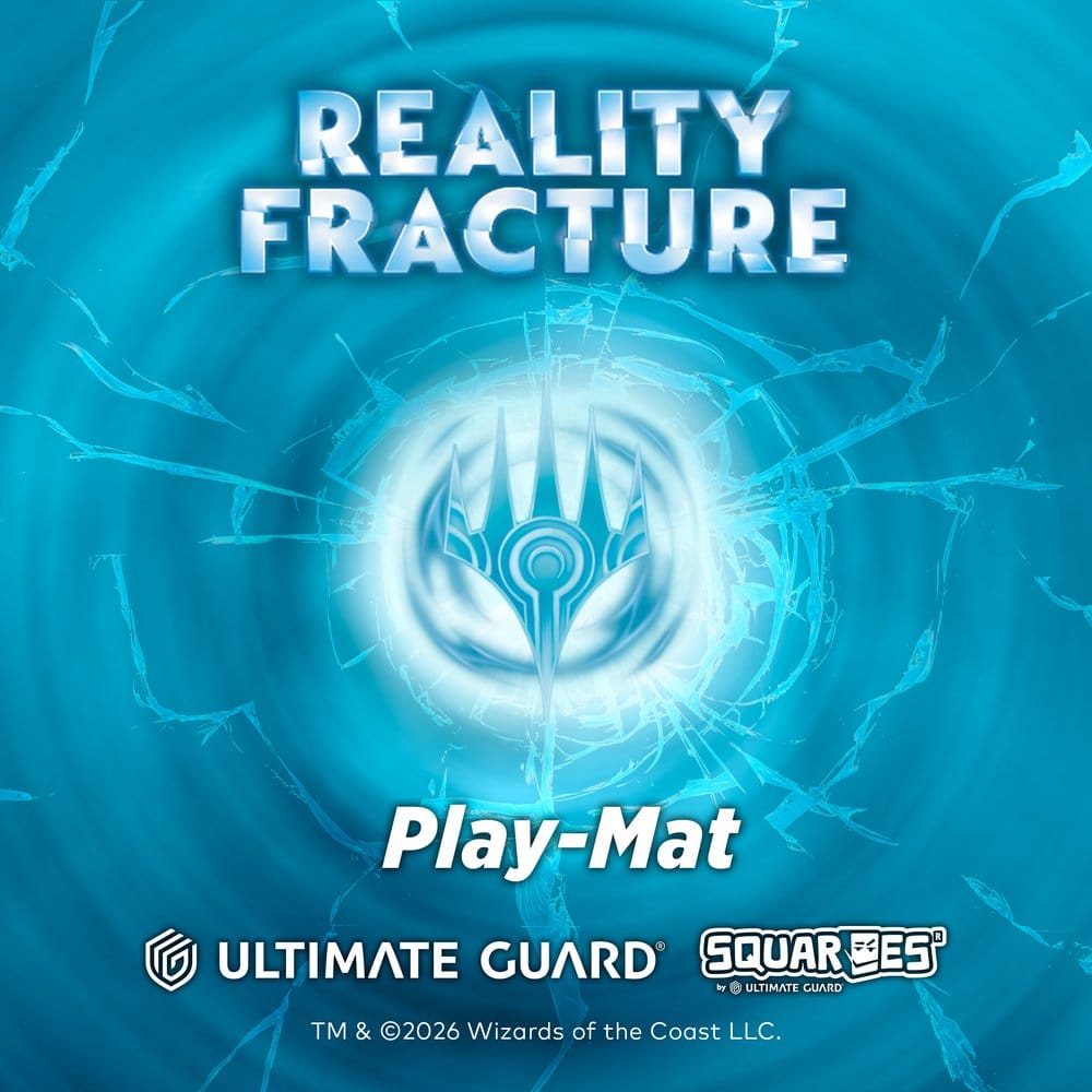 Ultimate Guard Play-Mat Magic: The Gathering "Reality Fracture" - Black Uncommon - Versand: 7 Tage nach Bestellung