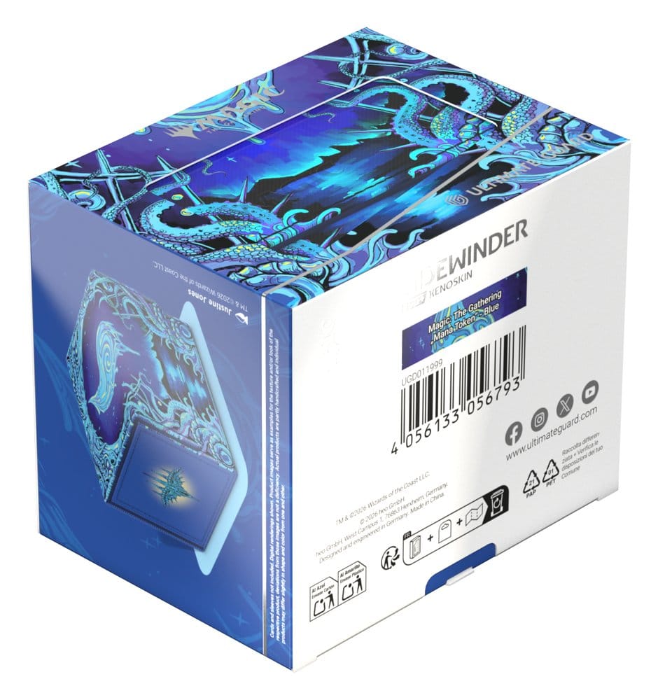 Ultimate Guard Sidewinder 100+ Xenoskin Magic: The Gathering  "Mana Token" - Island - Preorder - ETA: 22.10.2026