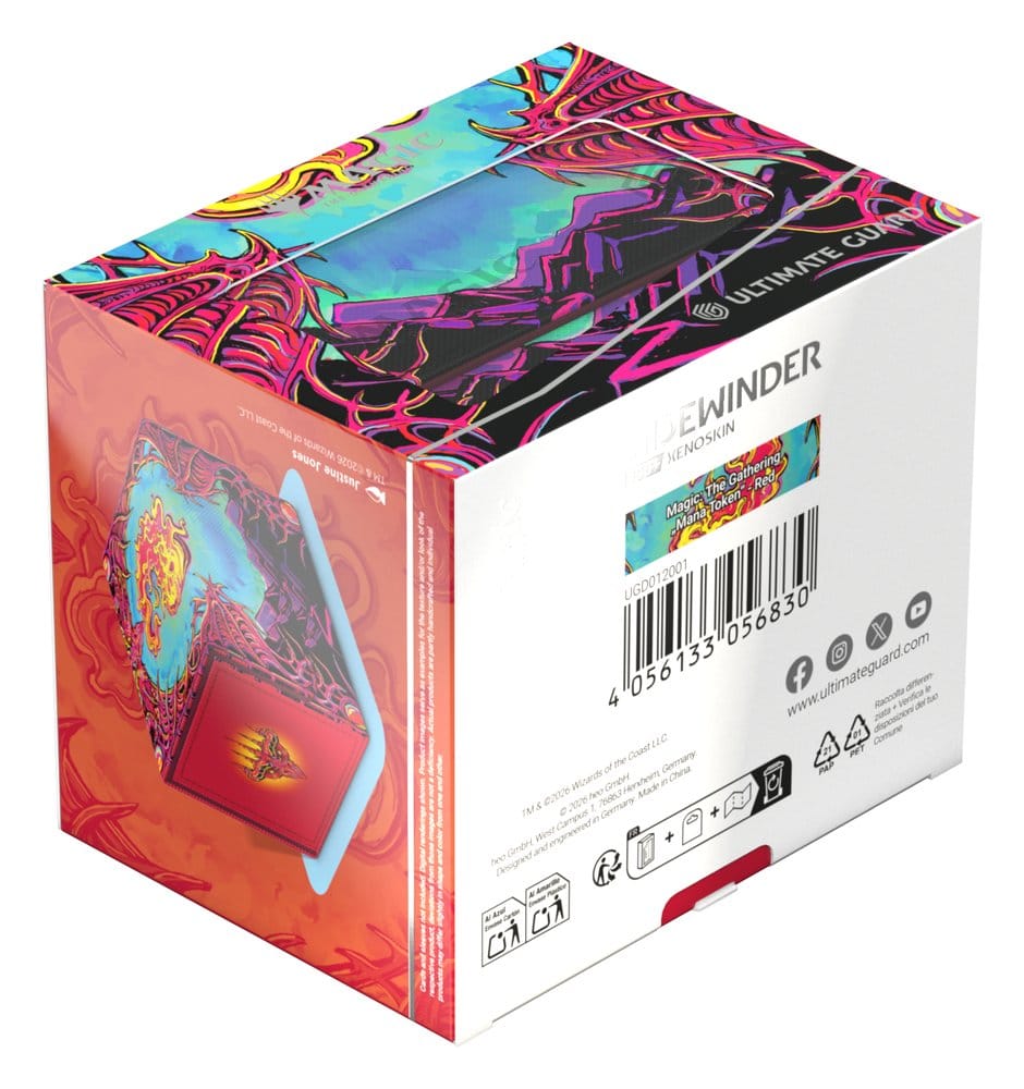 Ultimate Guard Sidewinder 100+ Xenoskin Magic: The Gathering  "Mana Token" - Mountain - Preorder - ETA: 22.10.2026