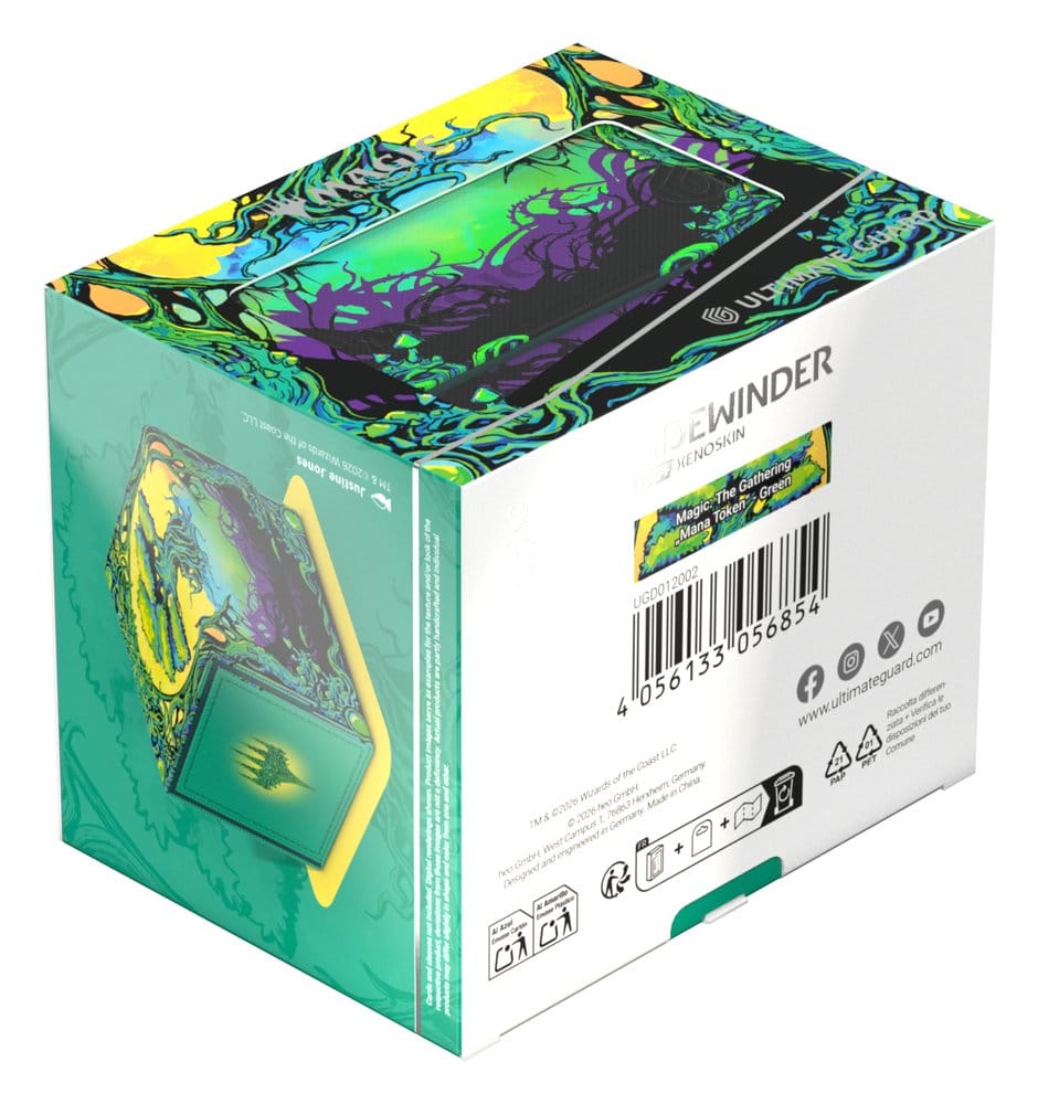 Ultimate Guard Sidewinder 100+ Xenoskin Magic: The Gathering  "Mana Token" - Forest - Preorder - ETA: 22.10.2026