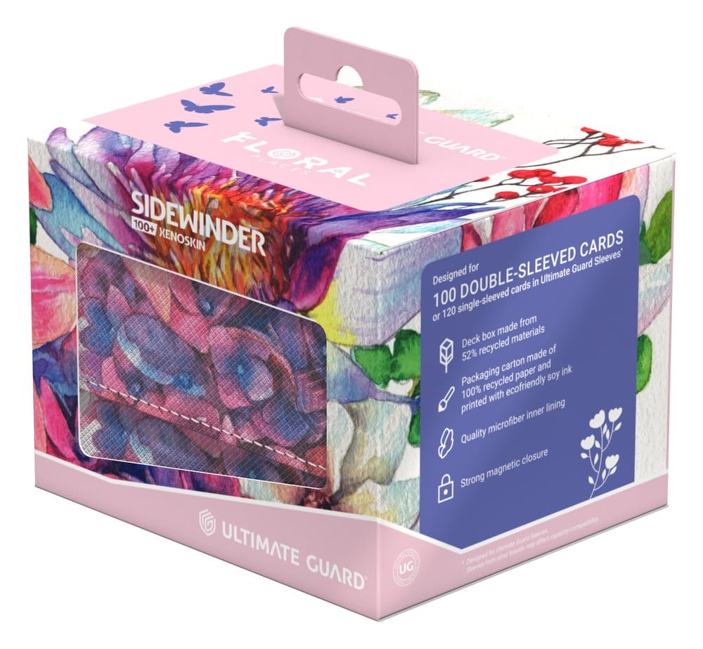 Ultimate Guard Sidewinder 100+ Xenoskin "Floral Places" - Lotus Bloom - Preorder - ETA: 19.11.2026