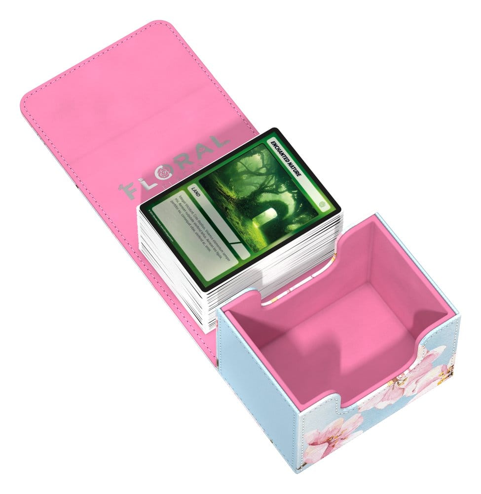 Ultimate Guard Sidewinder 100+ Xenoskin "Floral Places" - Cherry Blossom - Preorder - ETA: 19.11.2026