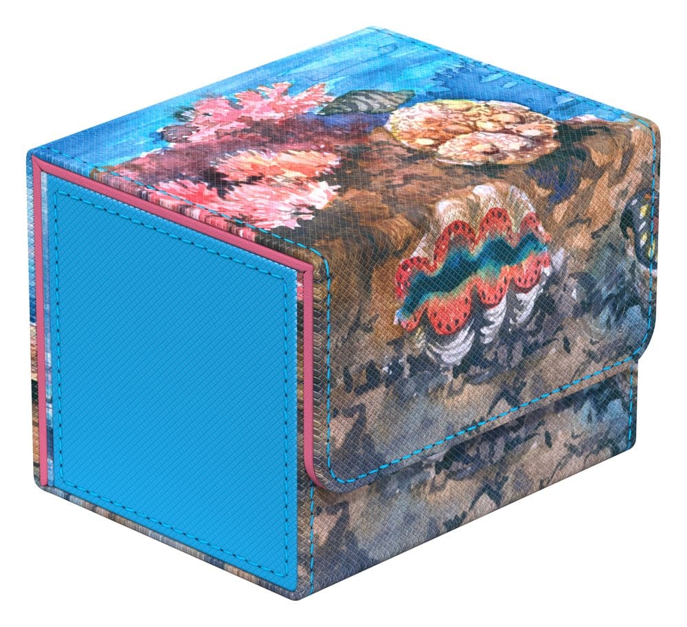 Ultimate Guard Sidewinder 100+ Xenoskin "Coral Places" - Seablue Hush - Preorder - ETA: 19.11.2026