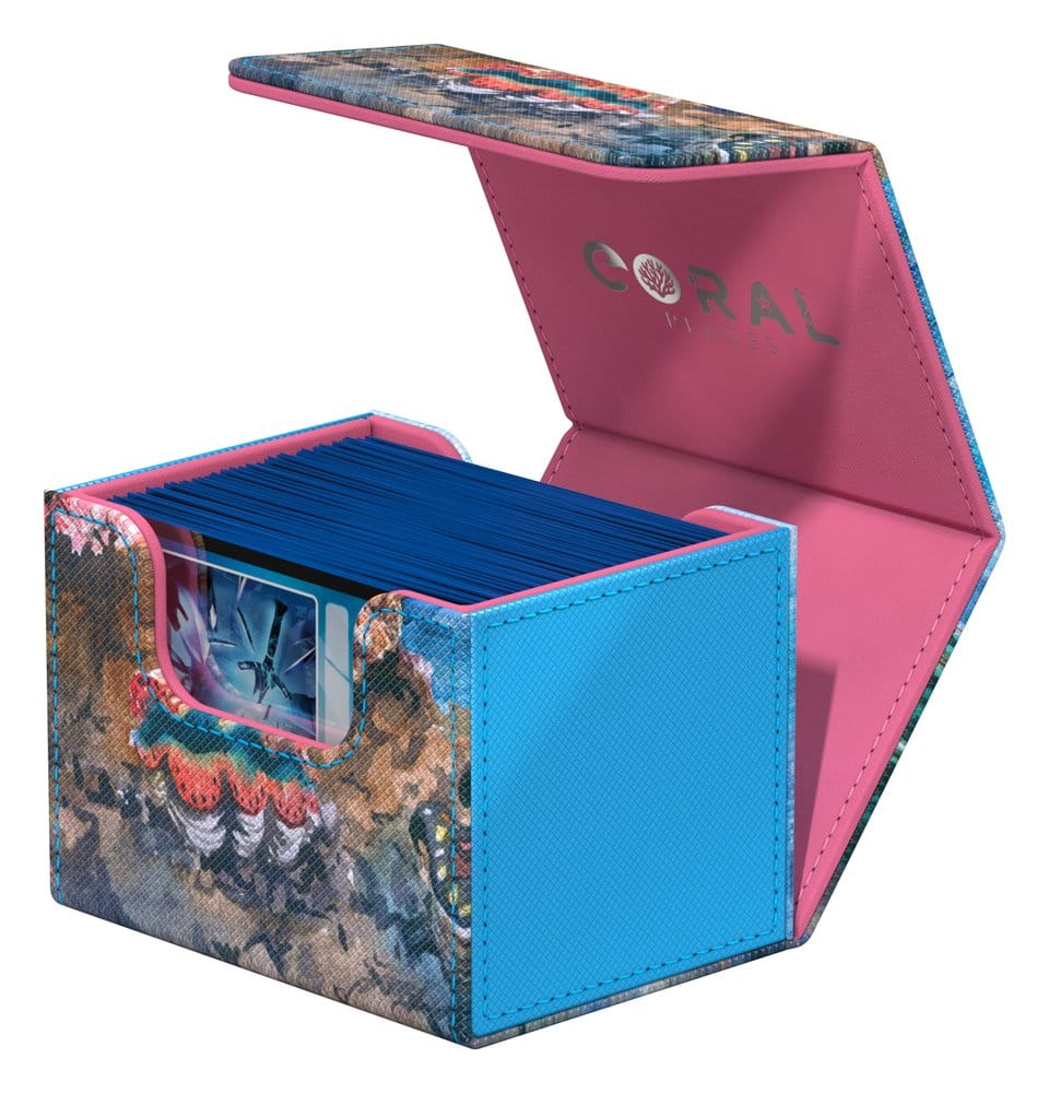 Ultimate Guard Sidewinder 100+ Xenoskin "Coral Places" - Seablue Hush - Preorder - ETA: 19.11.2026