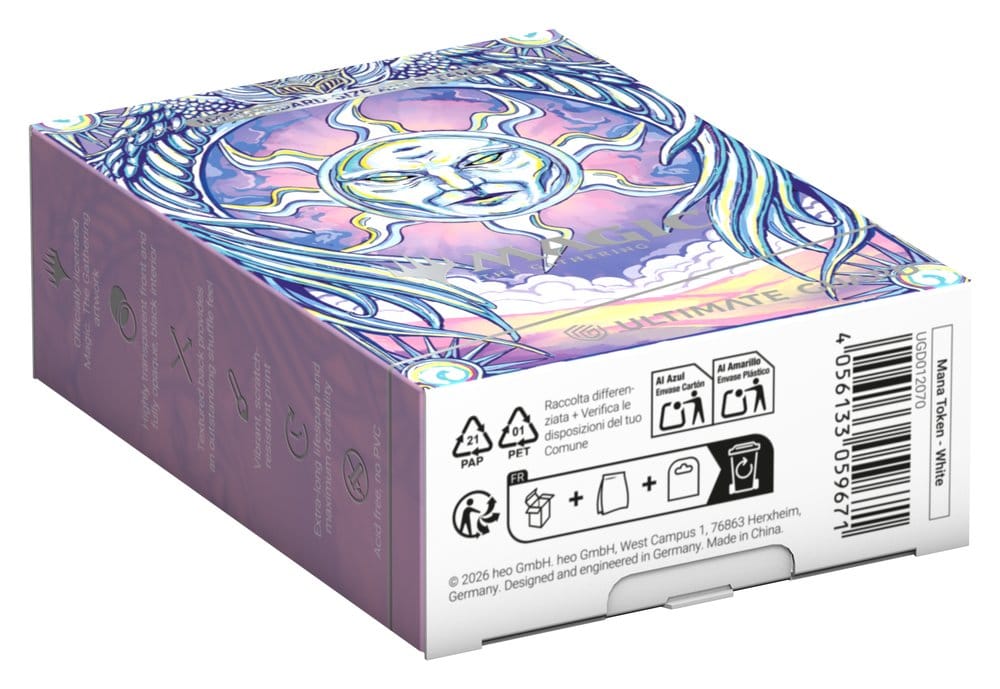 Ultimate Guard Art Sleeves Magic: The Gathering  "Mana Token" - Plains - Preorder - ETA: 22.10.2026