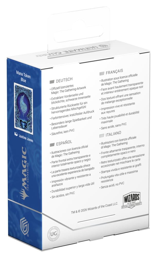 Ultimate Guard Art Sleeves Magic: The Gathering  "Mana Token" - Island - Preorder - ETA: 22.10.2026