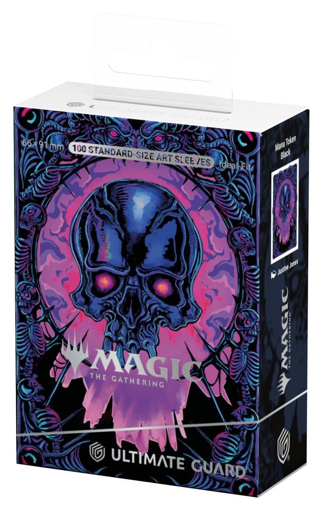 Ultimate Guard Art Sleeves Magic: The Gathering  "Mana Token" - Swamp - Preorder - ETA: 22.10.2026