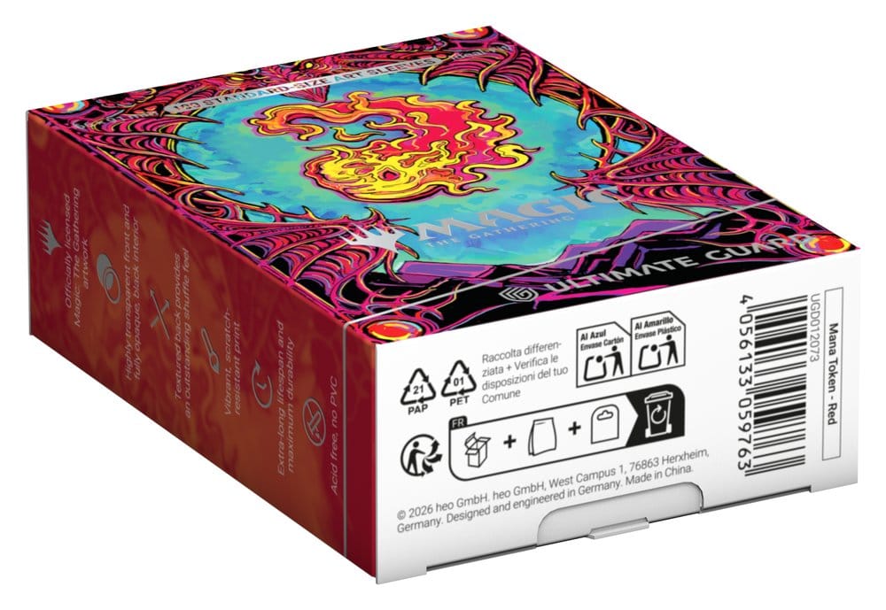 Ultimate Guard Art Sleeves Magic: The Gathering  "Mana Token" - Mountain - Preorder - ETA: 22.10.2026