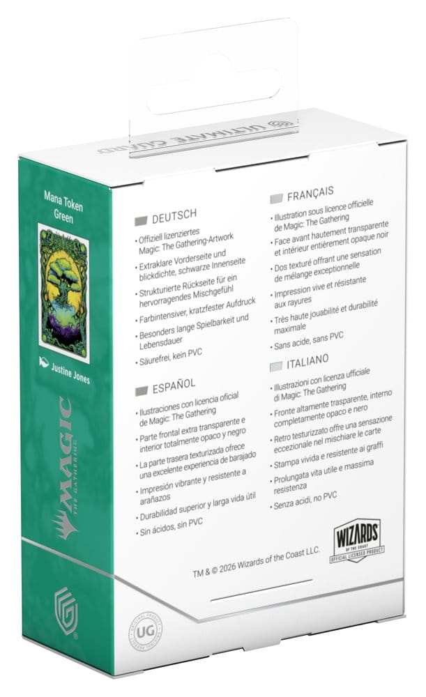 Ultimate Guard Art Sleeves Magic: The Gathering  "Mana Token" - Forest - Preorder - ETA: 22.10.2026