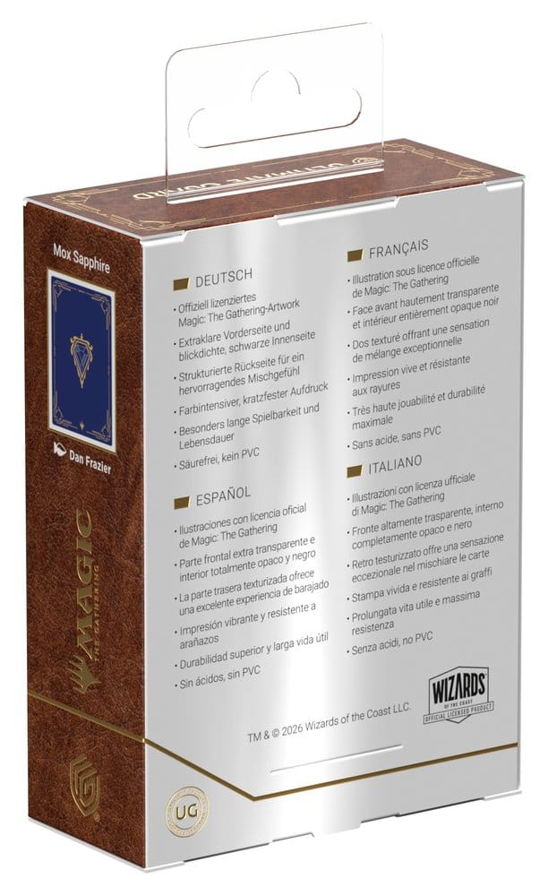 Ultimate Guard Art Sleeves Magic: The Gathering "Mox Collection" - Sapphire - Preorder - ETA: 13.11.2026