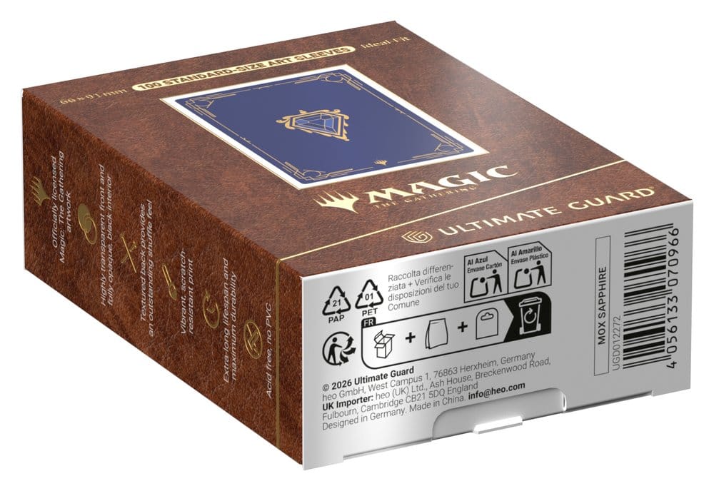 Ultimate Guard Art Sleeves Magic: The Gathering "Mox Collection" - Sapphire - Preorder - ETA: 13.11.2026