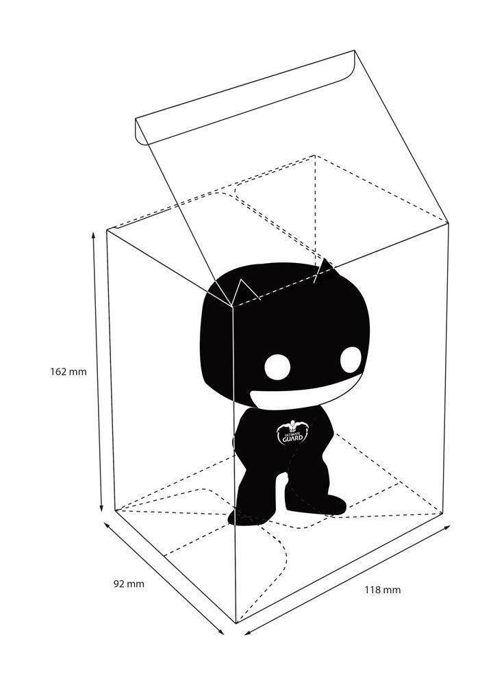 Ultimate Guard Schutzhülle Protective Case für Funko POP!™ Figuren im Thekendisplay (40) - Versand: 5-7 Tage nach Bestellung