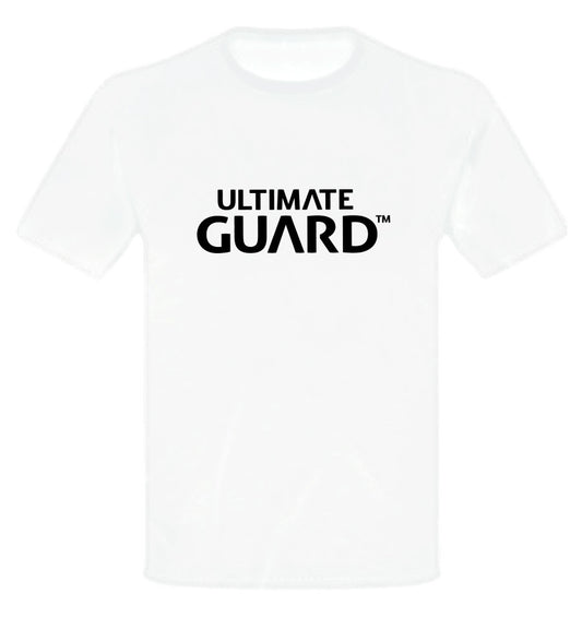 Ultimate Guard T-Shirt Wordmark Weiß Größe XXL - Versand: 5-7 Tage nach Bestellung