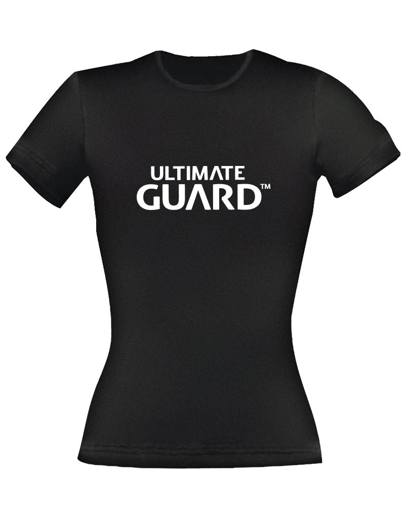 Ultimate Guard Girlie T-Shirt Wordmark Schwarz Größe L - Versand: 7 Tage nach Bestellung